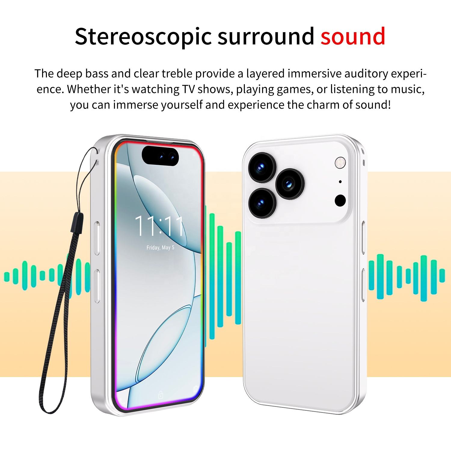 I-17 - Mini Smart Phone 5G (1 Year Manufacture Warranty)